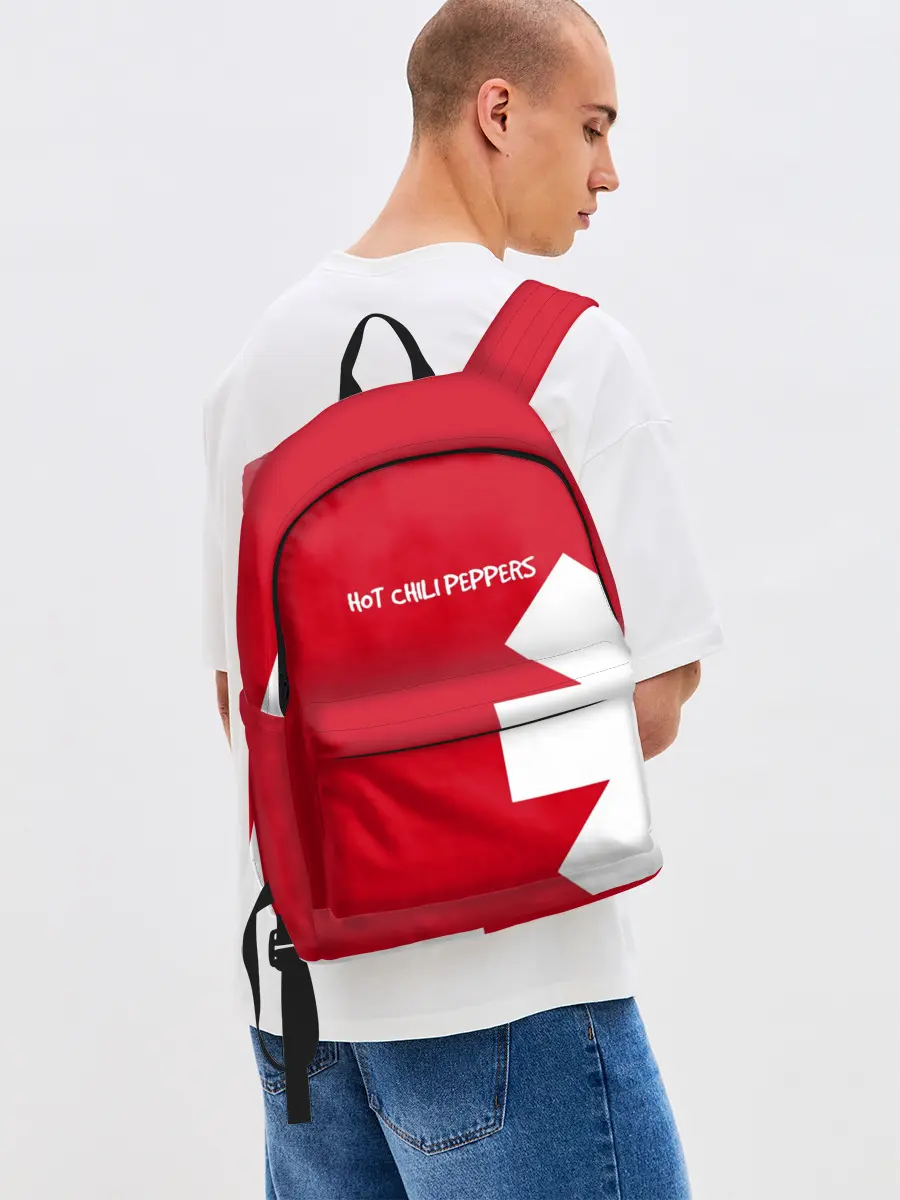 Рюкзак джинсовый / Red Hot Chili Peppers