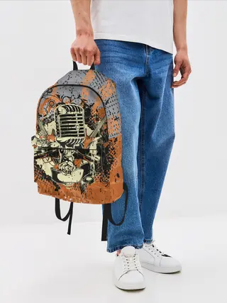 Рюкзак джинсовый / Microphone