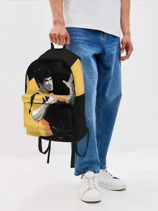 Рюкзак джинсовый / Bruce Lee