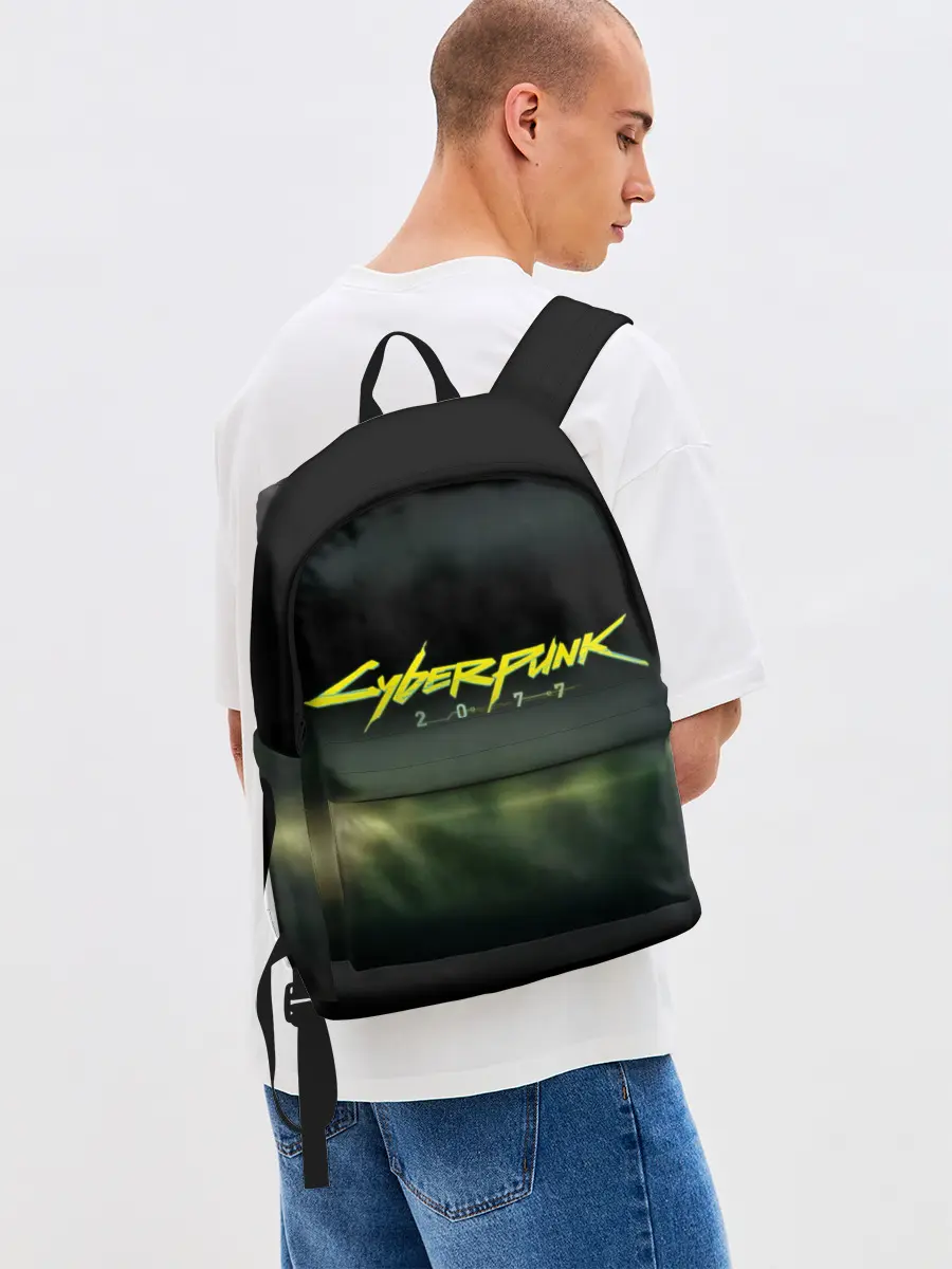 Рюкзак джинсовый / Cyberpunk 2077