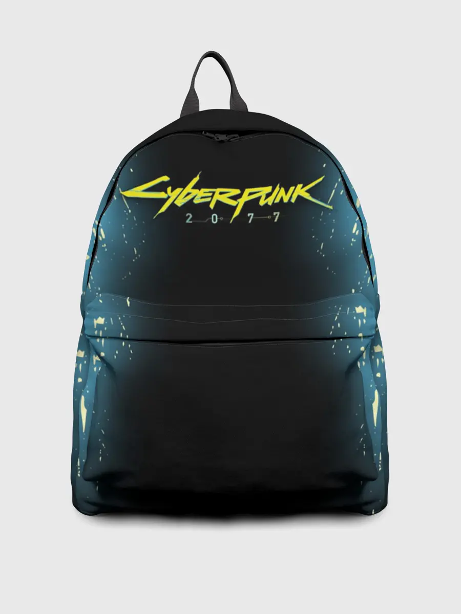 Рюкзак джинсовый / CYBERPUNK 2077 | КИБЕРПАНК 2077