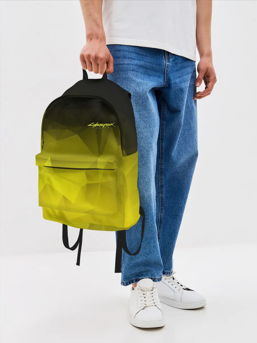 Рюкзак джинсовый / CYBERPUNK 2077 | КИБЕРПАНК 2077