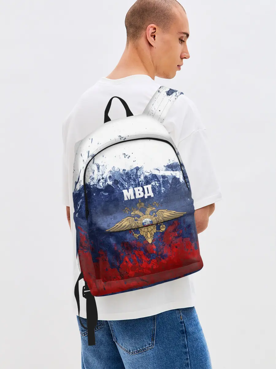 Рюкзак джинсовый / МВД