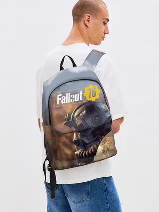 Рюкзак джинсовый / Fallout 76