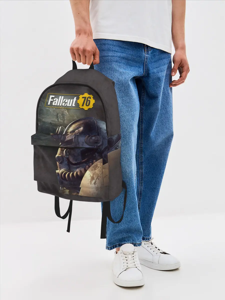 Рюкзак джинсовый / Fallout 76
