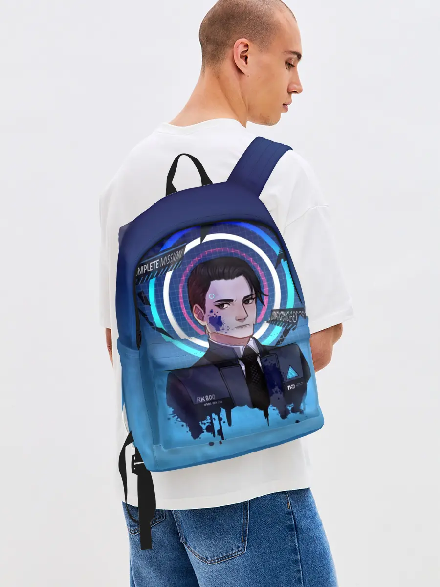 Рюкзак джинсовый / Detroit: Become Human