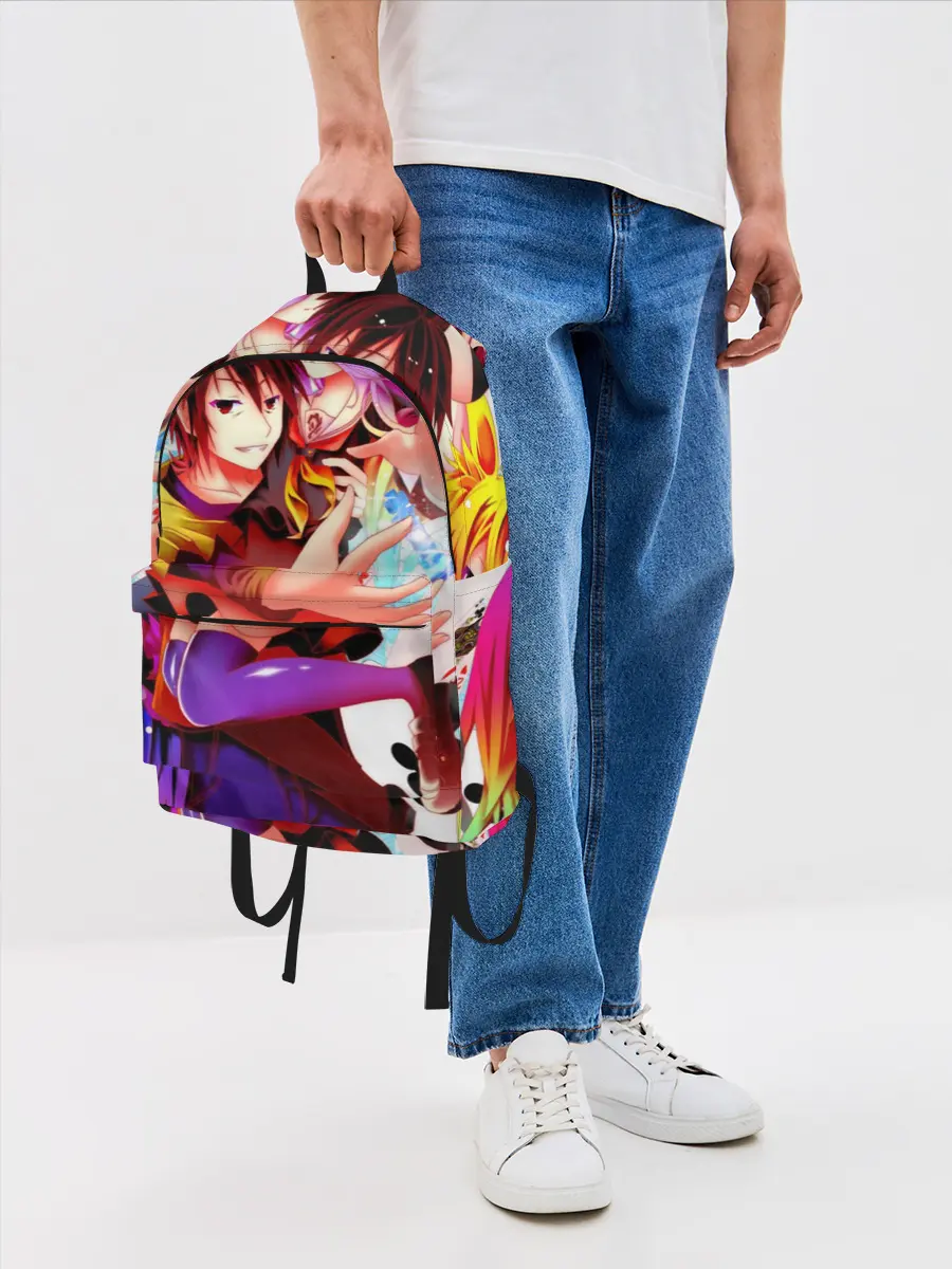 Рюкзак джинсовый / Персонажи аниме