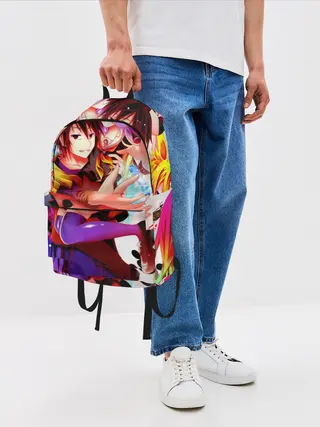 Рюкзак джинсовый / Персонажи аниме