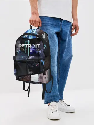 Рюкзак джинсовый / DETROIT BECOME HUMAN