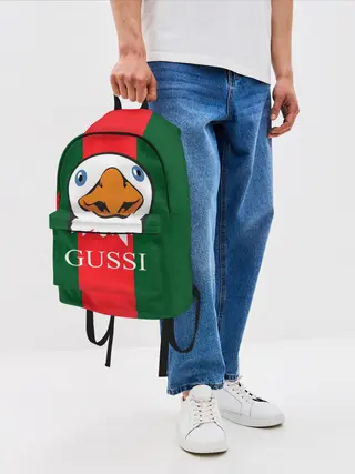 Рюкзак джинсовый / GUSSI