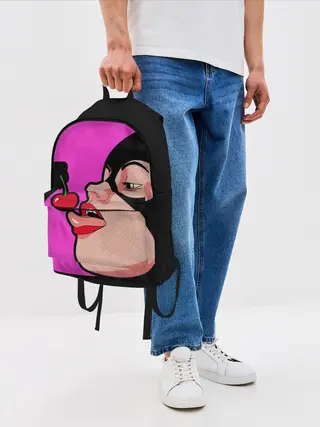 Рюкзак джинсовый / Catwoman