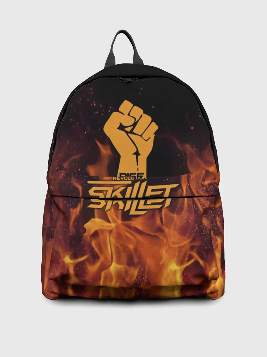 Рюкзак джинсовый / Rise in revolution - Skillet