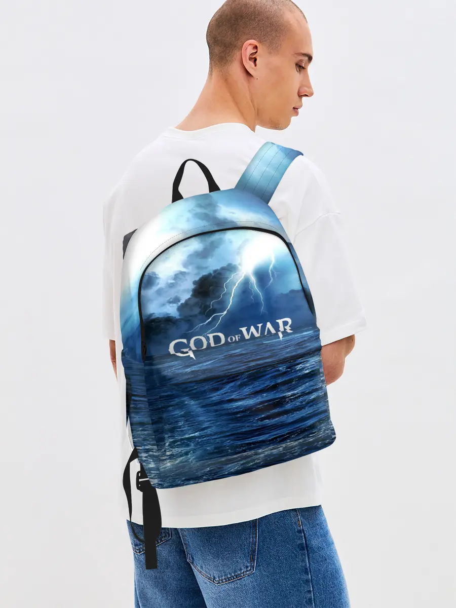Рюкзак джинсовый / God of WAR