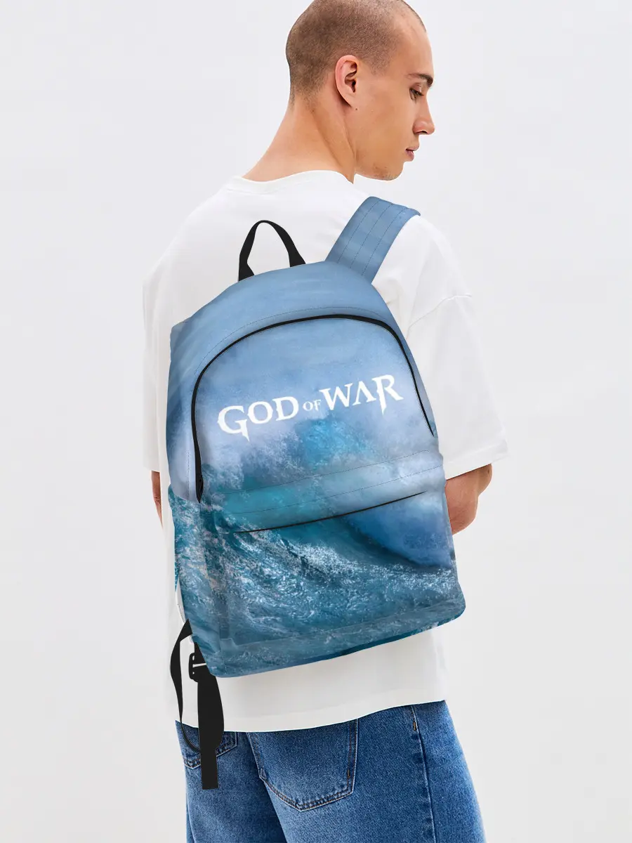 Рюкзак джинсовый / God of WAR