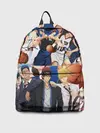 Рюкзак джинсовый / Kuroko no Basket паттерн