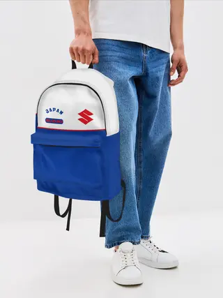 Рюкзак джинсовый / Suzuki