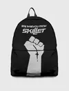 Рюкзак джинсовый / Rise in revolution - Skillet
