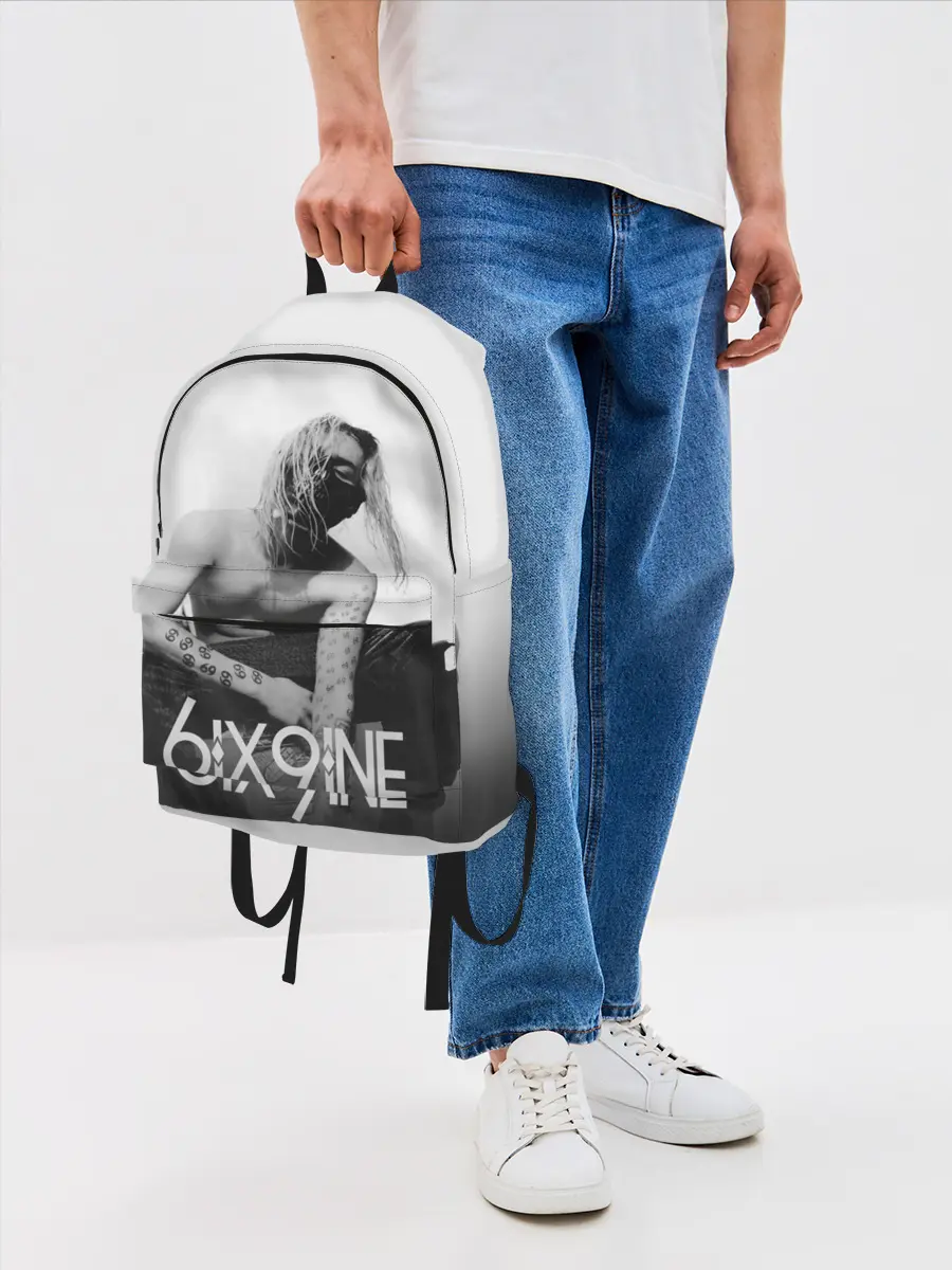 Рюкзак джинсовый / 6IX9INE