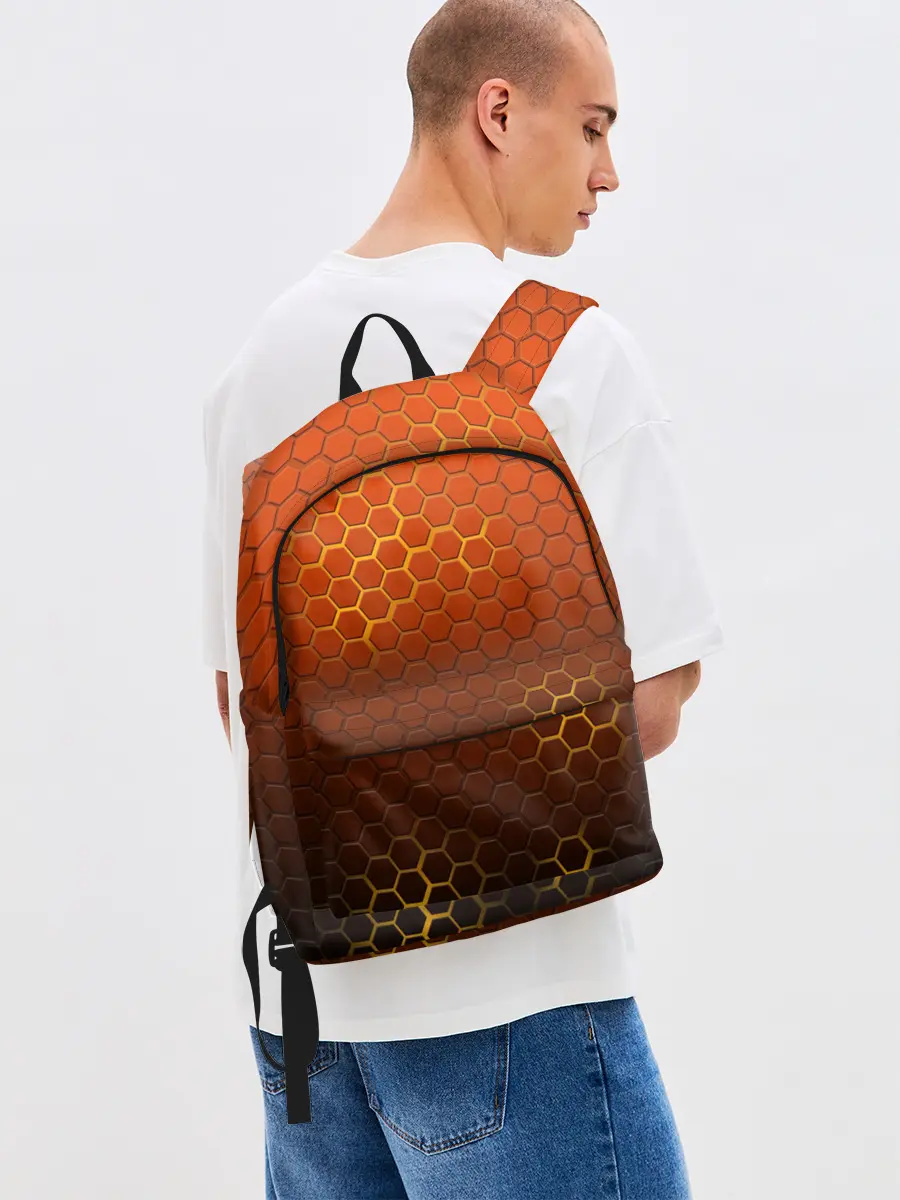 Рюкзак джинсовый / СТАЛЬНАЯ БРОНЯ