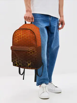 Рюкзак джинсовый / СТАЛЬНАЯ БРОНЯ