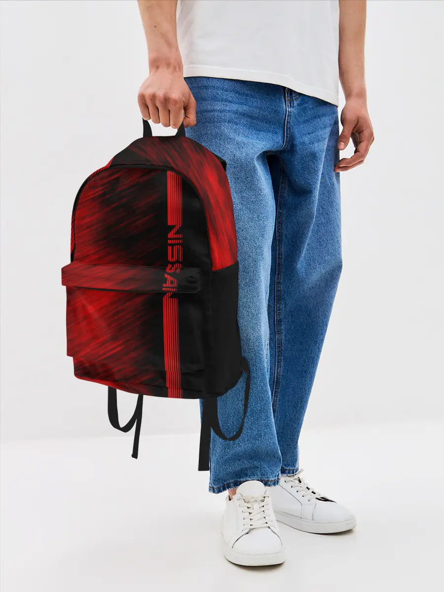 Рюкзак джинсовый / Nissan