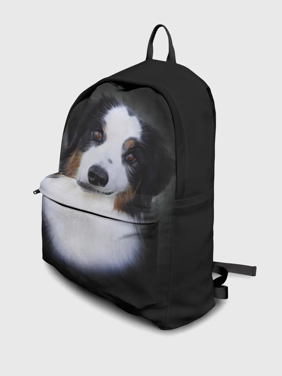 Рюкзак джинсовый / Собака