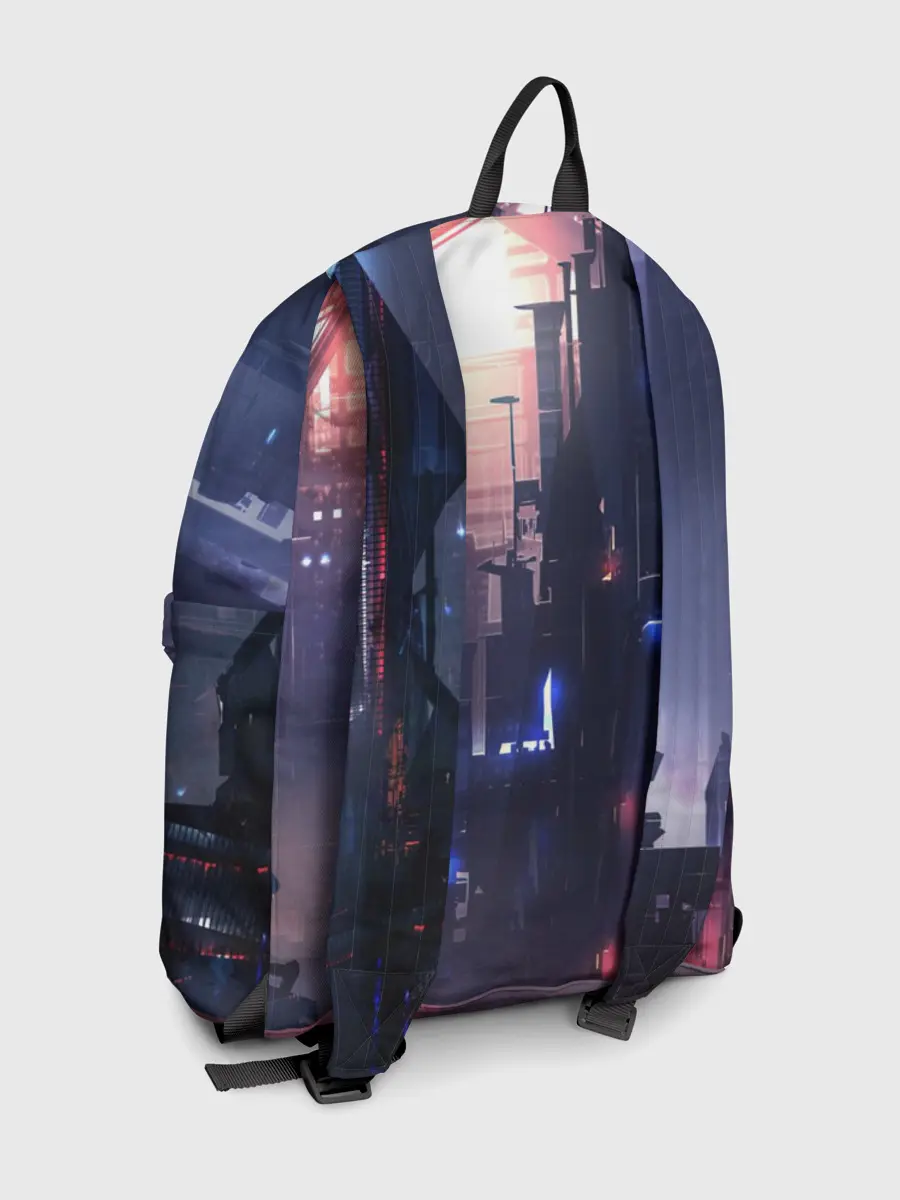 Рюкзак джинсовый / Cyberpunk 2077