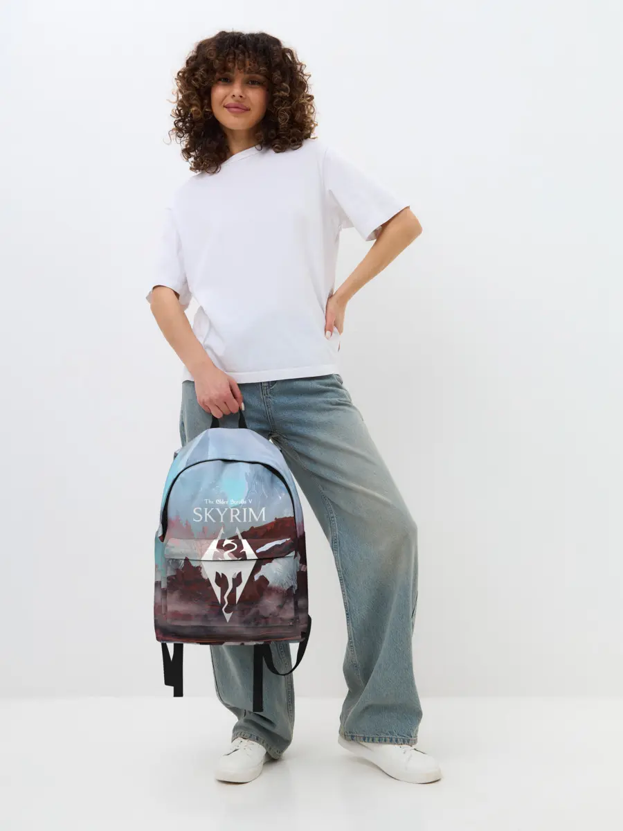 Рюкзак джинсовый / The Elder Scrolls SKYRIM