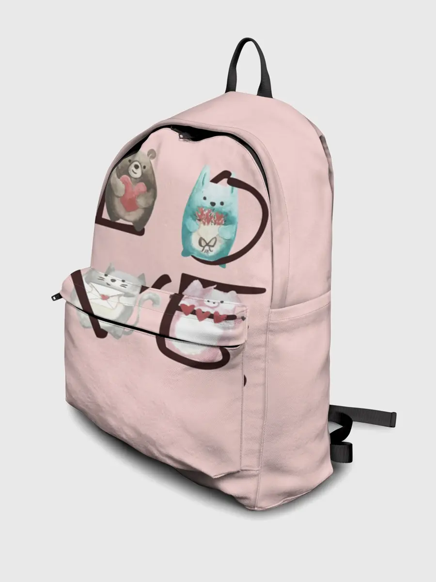 Рюкзак джинсовый / LOVE зверушки