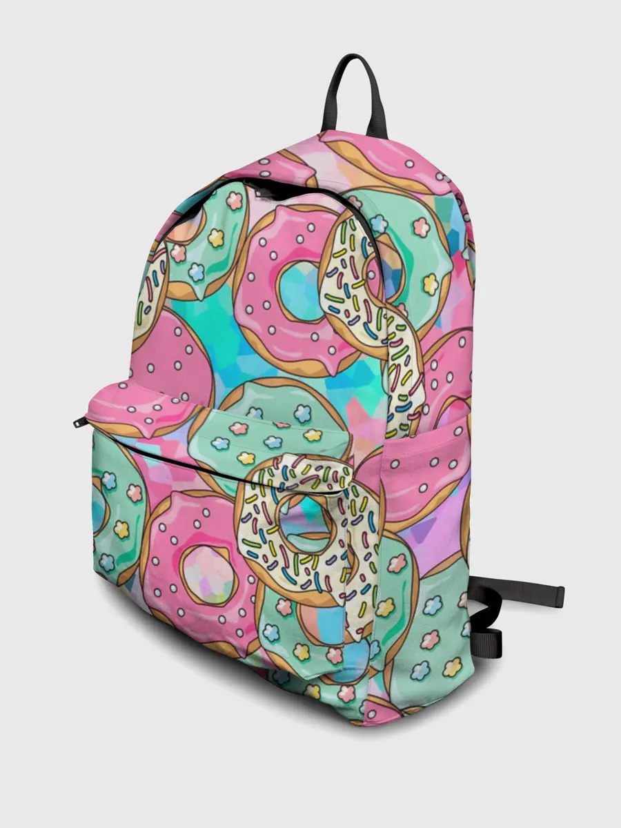 Рюкзак джинсовый / Сладкие Пончики