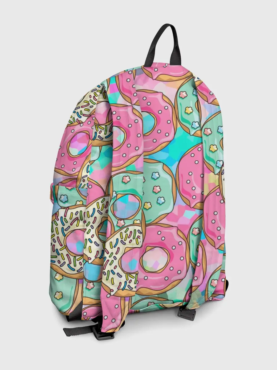 Рюкзак джинсовый / Сладкие Пончики