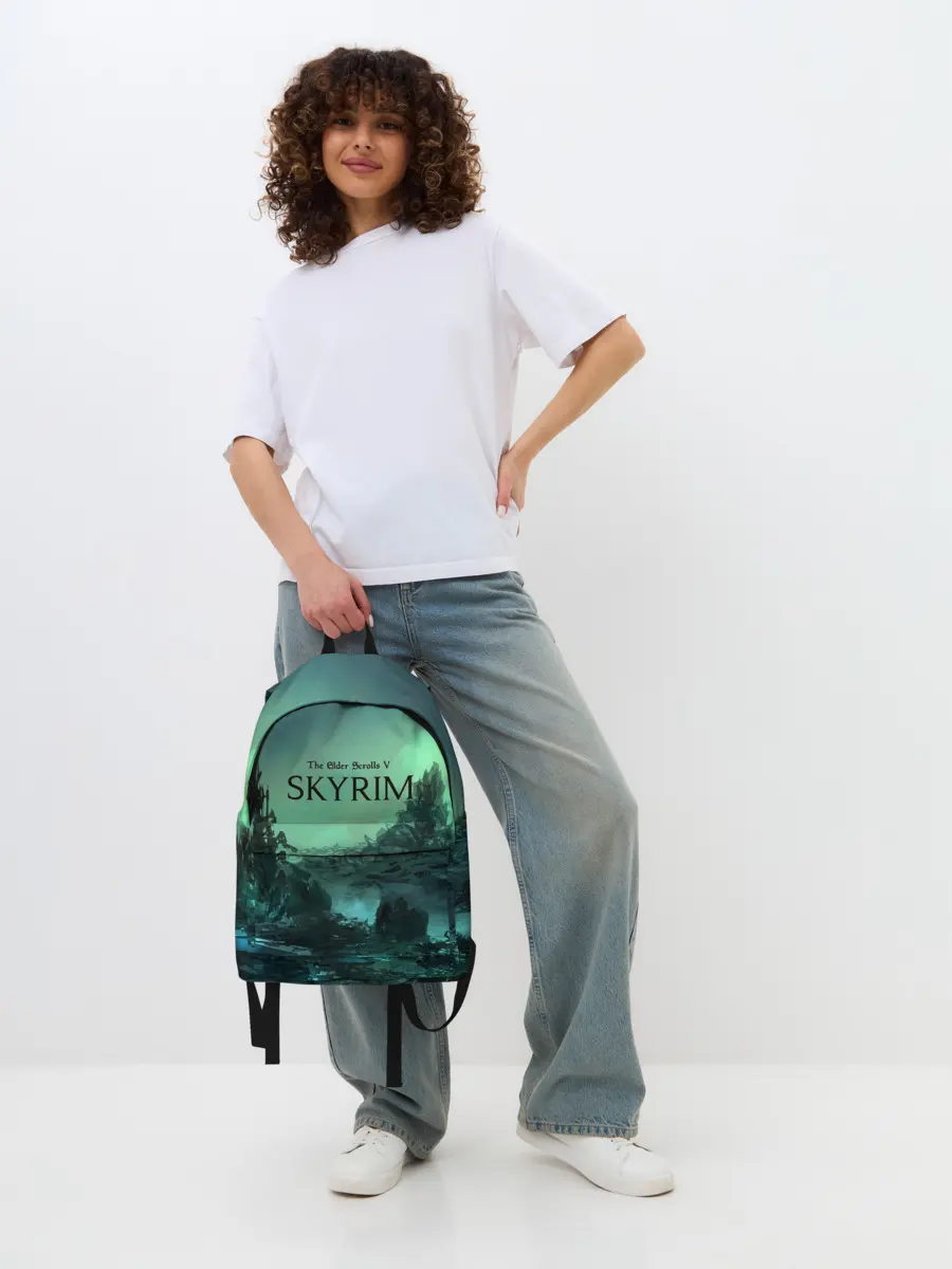 Рюкзак джинсовый / SKYRIM