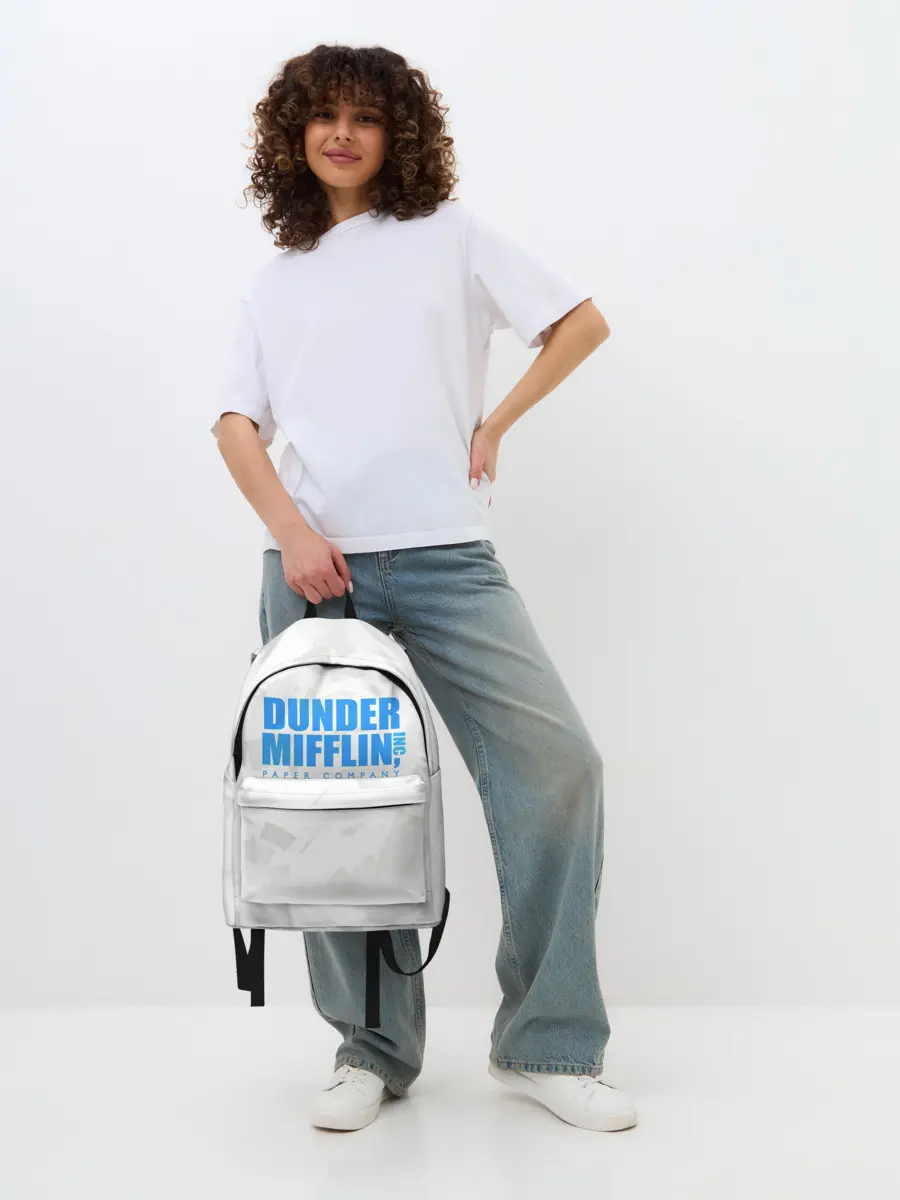 Рюкзак джинсовый / Dunder Mifflin