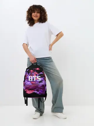Рюкзак джинсовый / BTS