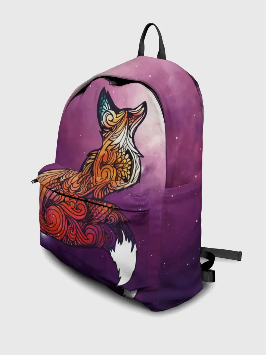 Рюкзак джинсовый / Космическая Лиса