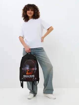 Рюкзак джинсовый / MASS EFFECT