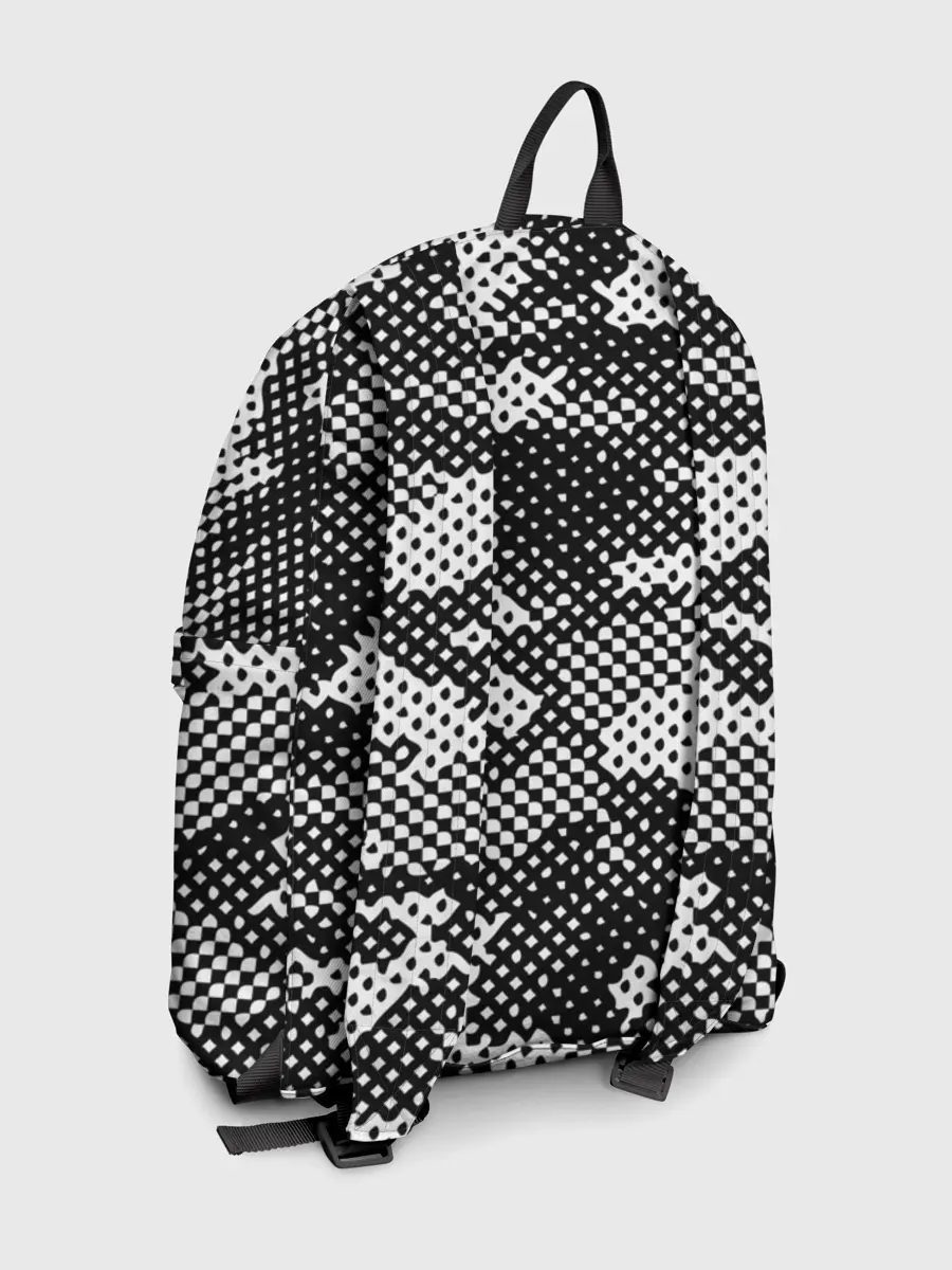 Рюкзак джинсовый / Черный камуфляж