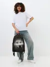 Рюкзак джинсовый / Голубоглазый волк