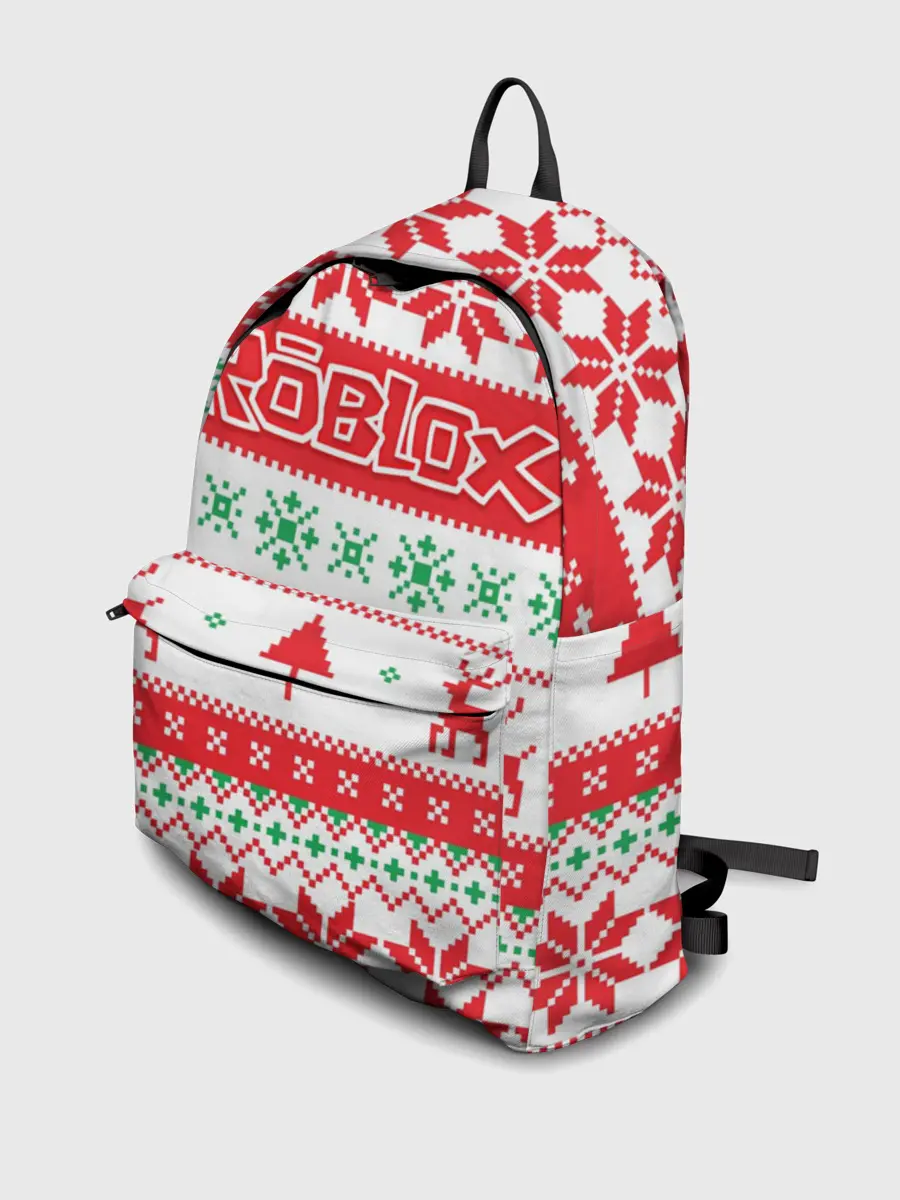 Рюкзак джинсовый / Новогодний Roblox
