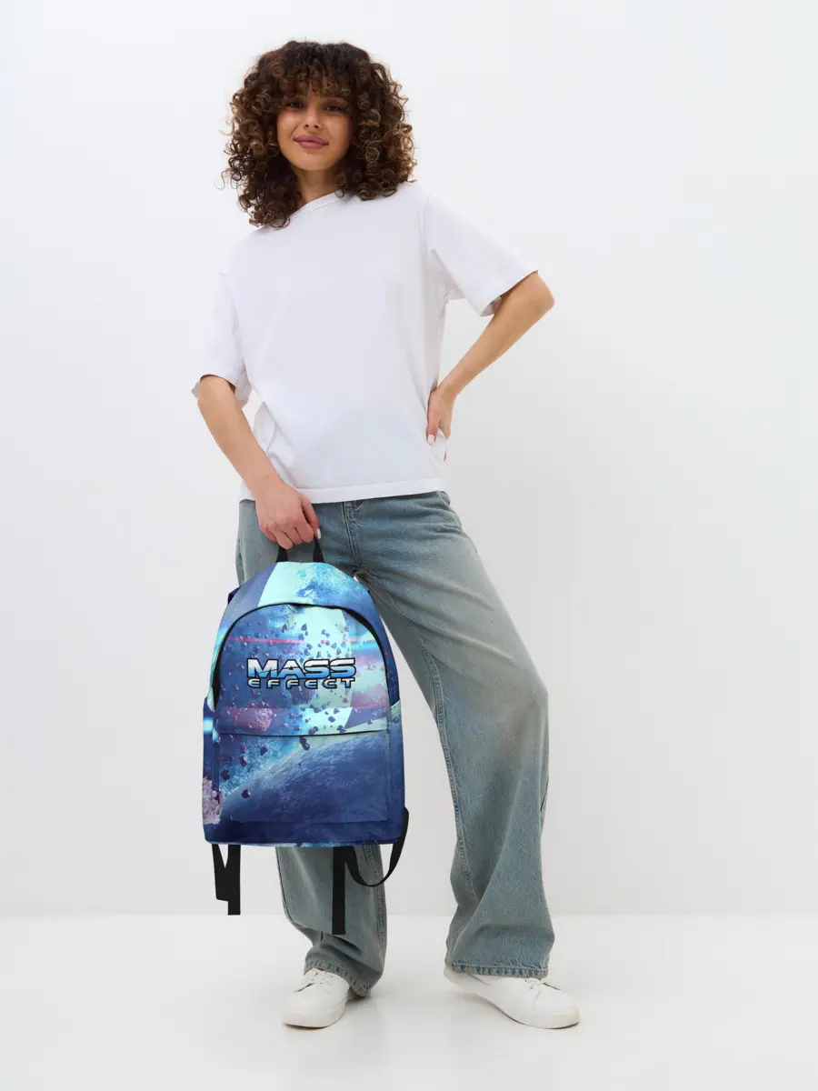Рюкзак джинсовый / MASS EFFECT