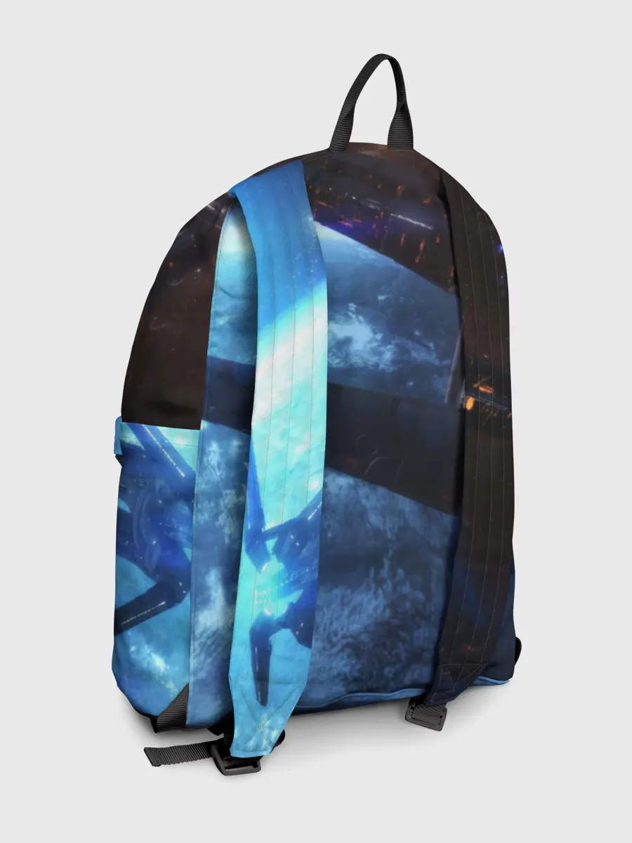 Рюкзак джинсовый / MASS EFFECT