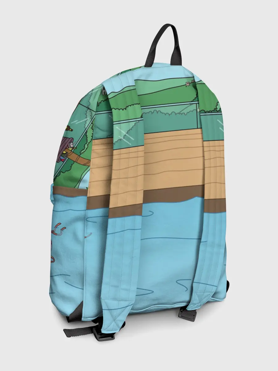 Рюкзак джинсовый / Конь БоДжек