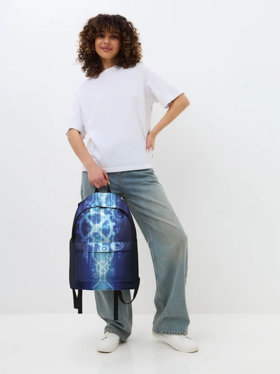 Рюкзак джинсовый / Hi-Tech