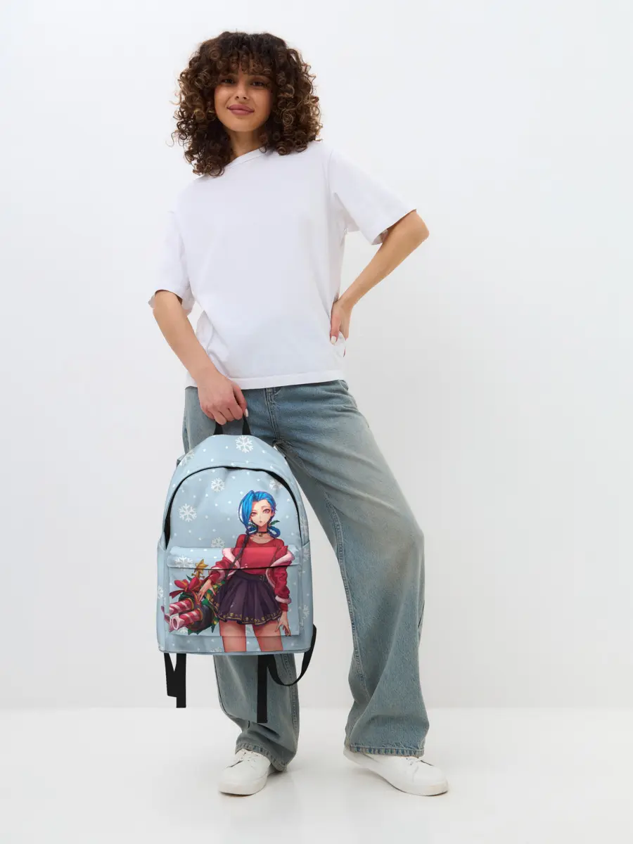 Рюкзак джинсовый / New Year Jinx