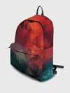 Рюкзак джинсовый / Краски Абстракт