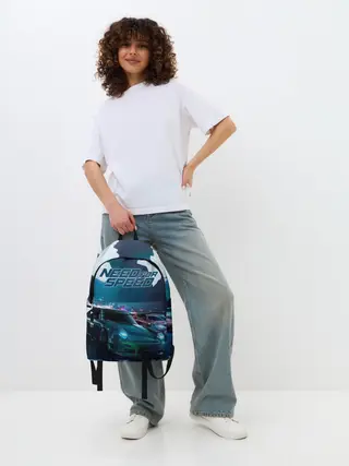 Рюкзак джинсовый / Need for Speed