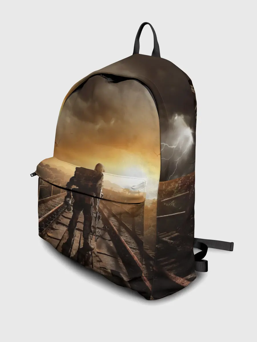 Рюкзак джинсовый / Metro 2033 постапокалипсис