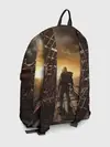 Рюкзак джинсовый / Metro 2033 постапокалипсис