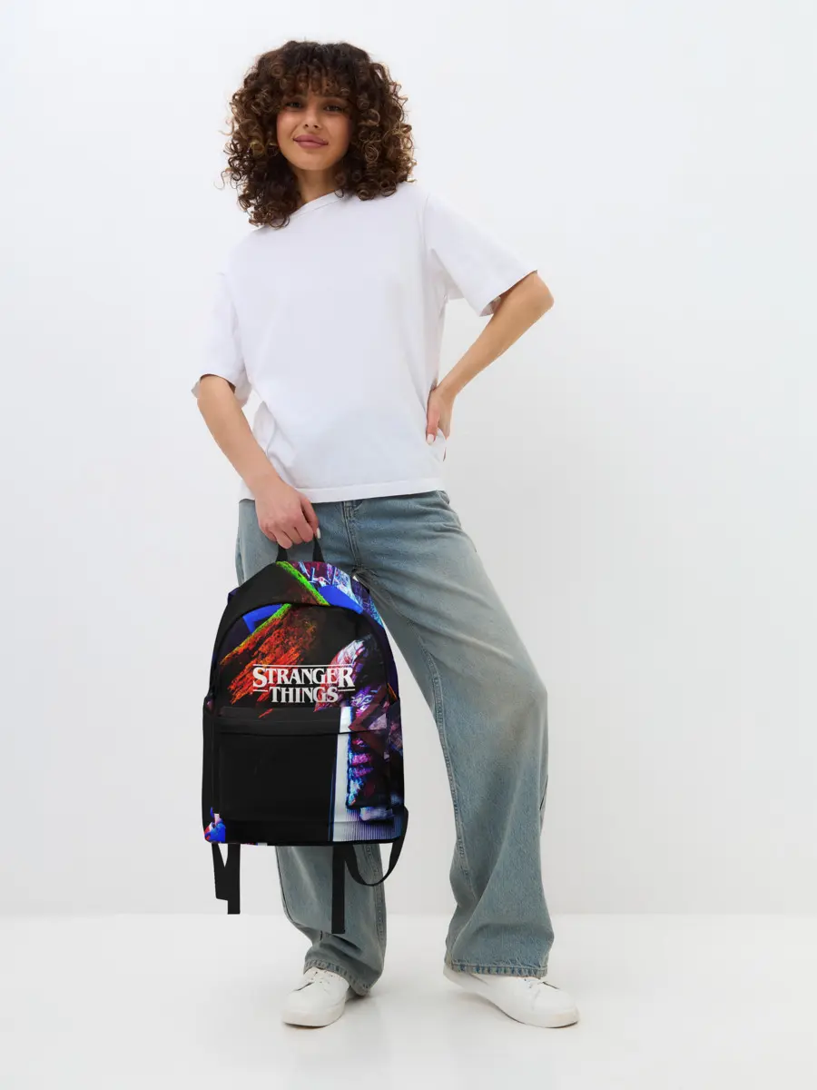 Рюкзак джинсовый / Очень странные дела