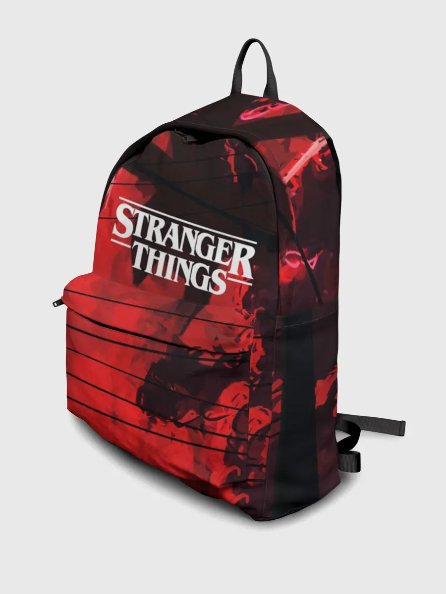 Рюкзак джинсовый / Очень странные дела 2019